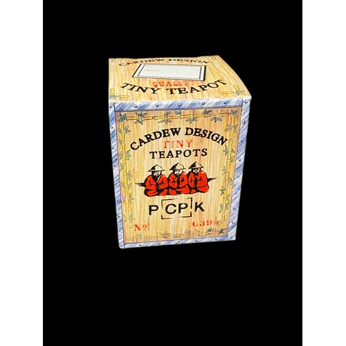 125 - Collection of Cardew tiny teapots