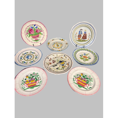 129 - Collection of Handpainted plates