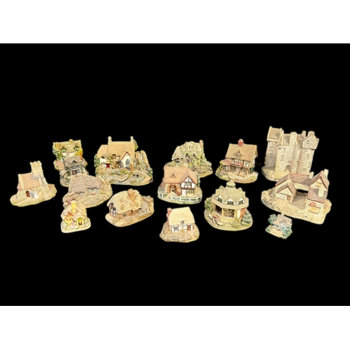 138 - Collection of Lilliput lane houses