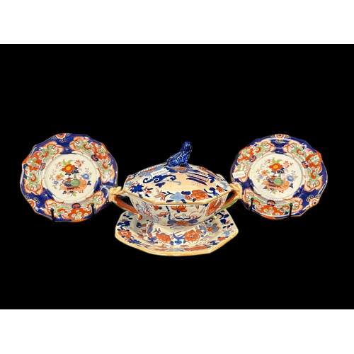 148 - Collection of ironstone china