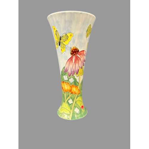 151 - Tuptonware style china vase 27cm H