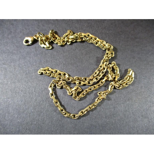 79 - A 9ct gold necklace chain, approx. weight approx.14.9g linear length 53cm