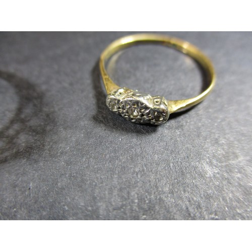 61 - Two 9ct gold rings, approx. combined weight 3.4g