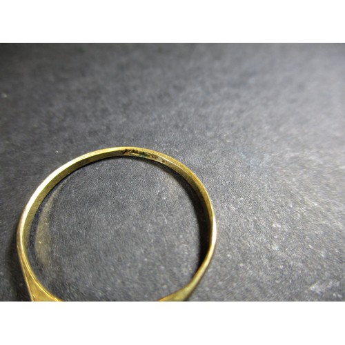 61 - Two 9ct gold rings, approx. combined weight 3.4g