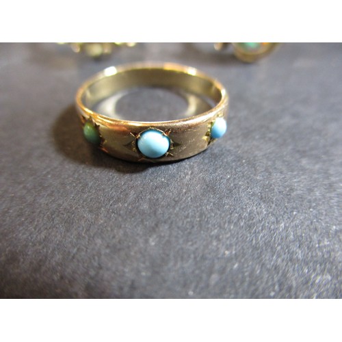 64 - Three vintage gold rings, approx. combined weight 6.7g