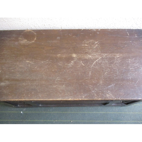 389 - An early 20th century blanket box, approx. size 96cm wide 50cm high 40cm deep