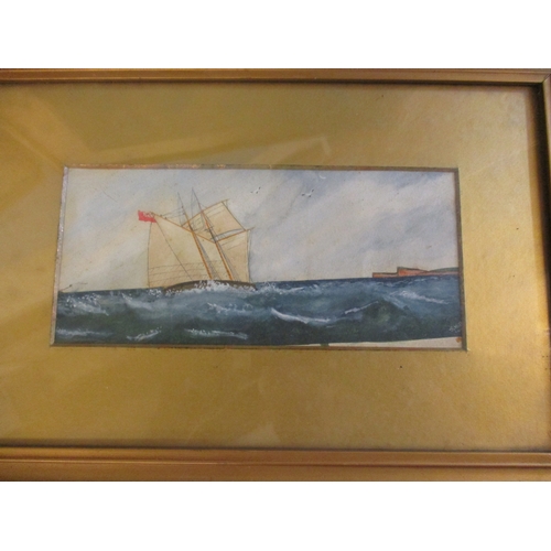 373 - 4 Early 20th century watercolours in glazed frames