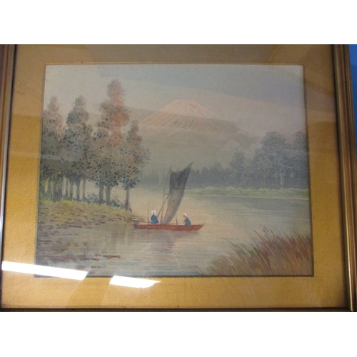 373 - 4 Early 20th century watercolours in glazed frames