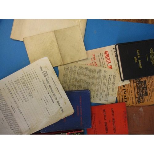 280 - A quantity of 1930s and later railway ephemera, mainly for LNER