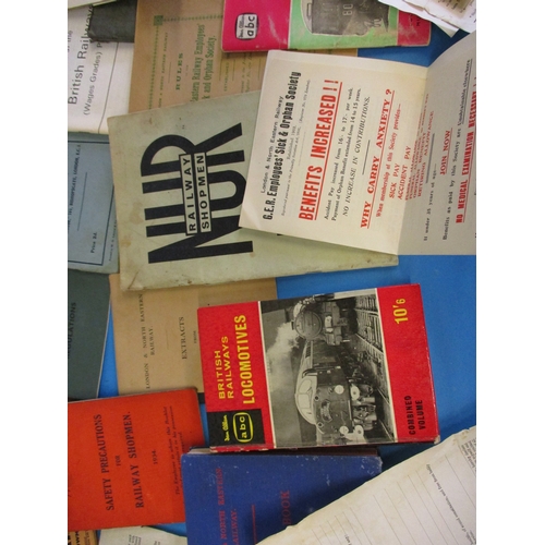 280 - A quantity of 1930s and later railway ephemera, mainly for LNER