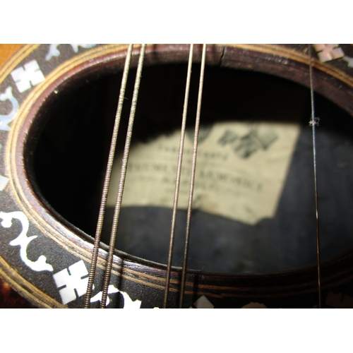 285 - 2 Vintage mandolins, both have labels reading made in Italy