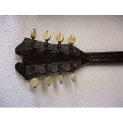 285 - 2 Vintage mandolins, both have labels reading made in Italy