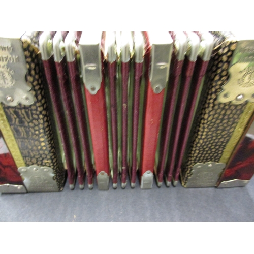 287 - A vintage Gebr Ludwig accordion,