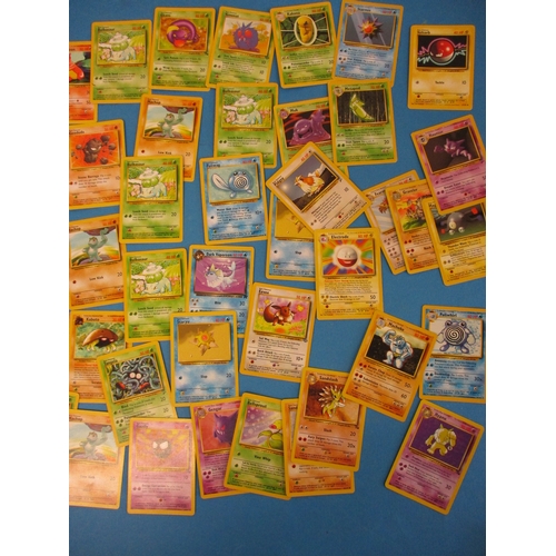 265 - A very large quantity of vintage collectable Pokemon cards, most dated 1999,