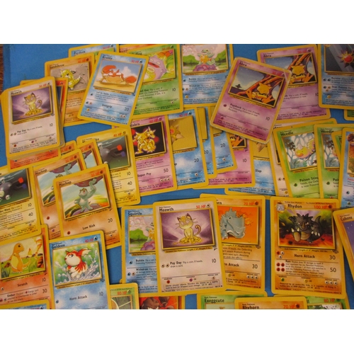 265 - A very large quantity of vintage collectable Pokemon cards, most dated 1999,