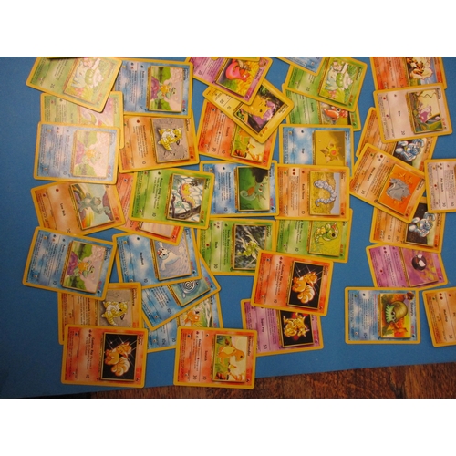 265 - A very large quantity of vintage collectable Pokemon cards, most dated 1999,