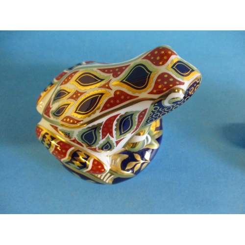 250 - Two Royal Crown Derby paperweights