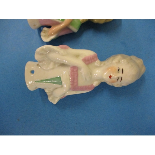 257 - 4 Vintage half dolls