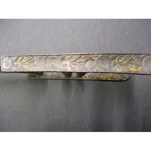 228 - An Asian stabbing sword with decorative handle