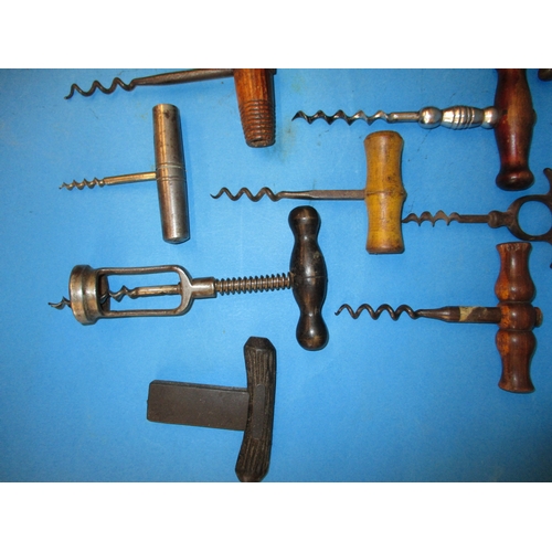 239 - A parcel of antique and vintage corkscrews