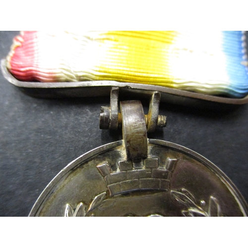 205 - The first Anglo-Afghan war 1842 medal for the defence of Kelat-I-Ghilzie to Gunner James Clarke 4th ... 