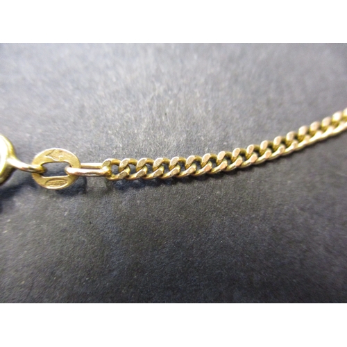 100 - A 9ct gold necklace chain, approx. weight 9g approx. linear length 66cm