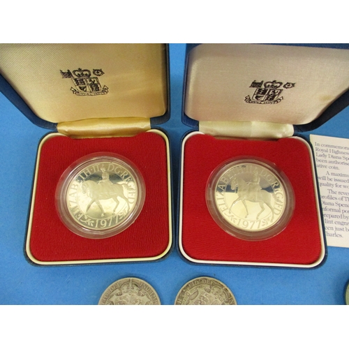 138 - A quantity of pre-decimal silver and part silver coins