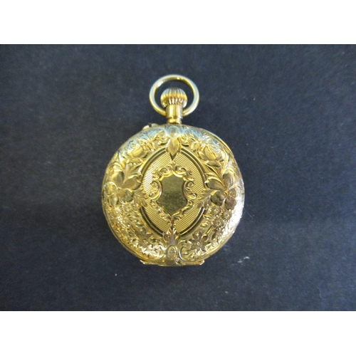 147 - An early 20th century 18ct gold cased pocket watch