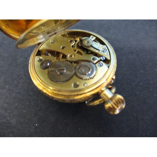 147 - An early 20th century 18ct gold cased pocket watch