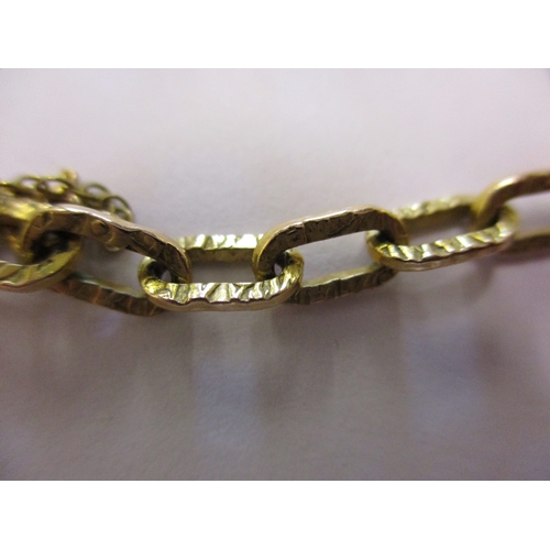 154 - A 9ct gold necklace chain, approx. weight 20.5g, approx. linear length 72cm