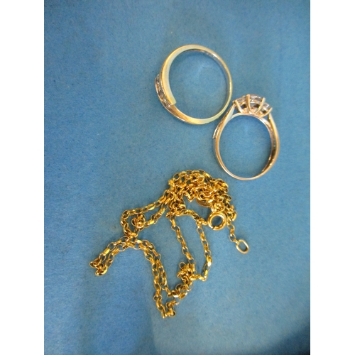 184 - A large quantity of vintage costume jewellery, to include some 9ct gold items