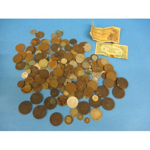 110 - A quantity of Georgian and later coins