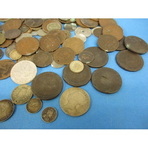 110 - A quantity of Georgian and later coins