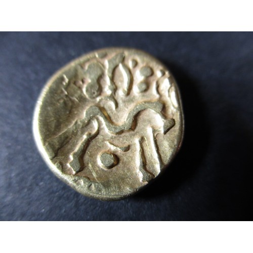 107 - An Ambiani gold stater, approx. weight 6g