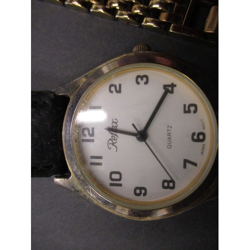 96 - 4 watches to include a pocket watch by Ingersoll which is currently running, the others not tested f... 