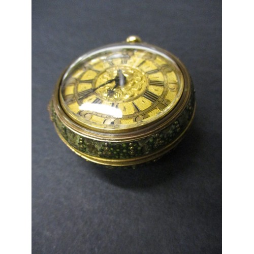 55 - Daniel Quare, London: A very fine gold  repeating pair cased fusee pocket watch circa 1710. Watch No... 