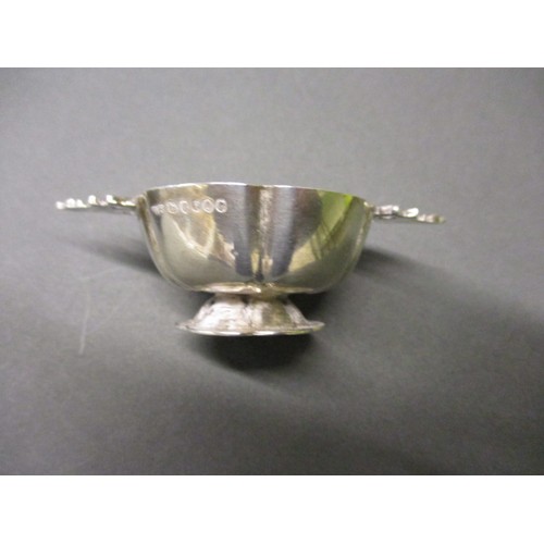 65 - 3 Late 19th century miniature silver items to include a chair by Samuel Boyce Landeck and a bowl and... 