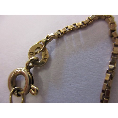 81 - A parcel of 9ct yellow gold items, approx. weight 9.6g the necklace and ring are in good useable con... 