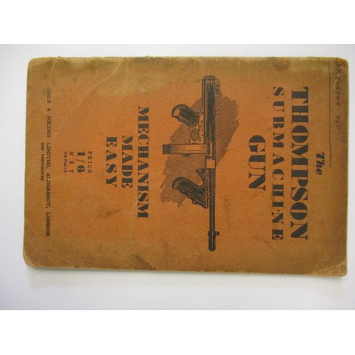 225 - A quantity of mainly military issue booklets, to include on several Small Arms Training and a Thomps... 