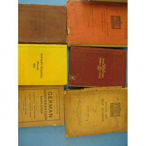 225 - A quantity of mainly military issue booklets, to include on several Small Arms Training and a Thomps... 