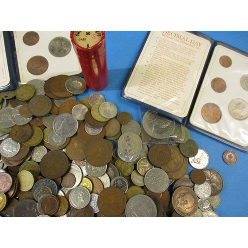 132 - A large quantity of vintage world coins, approx. weight 6.8kg all in circulated condition