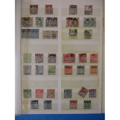 334 - An album of pre-decimal and later British stamps, most with posted cancellation marks