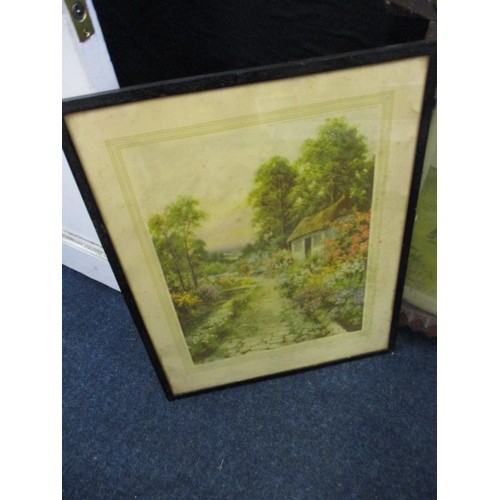 371 - A quantity of 19th century prints, to include 3 Pears examples in original frames, frames all need a... 