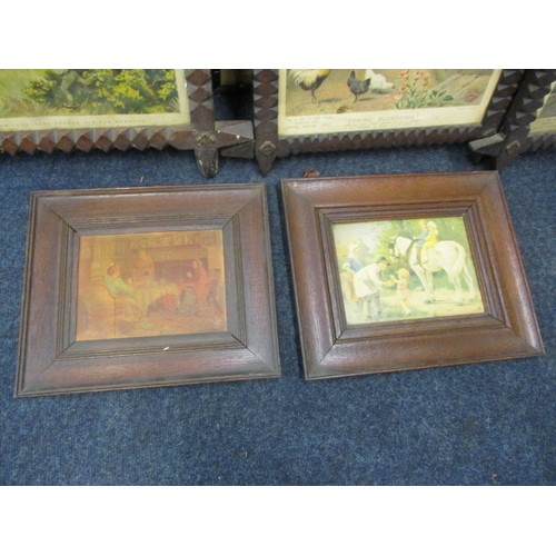 371 - A quantity of 19th century prints, to include 3 Pears examples in original frames, frames all need a... 