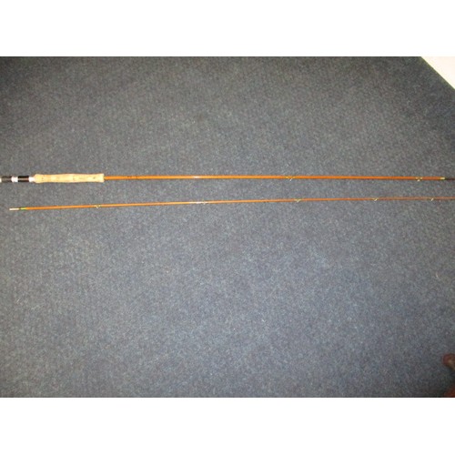 259 - A Hardy new cane Glen Loy trout fly rod, in near new condition, approx. length 2.9mtr