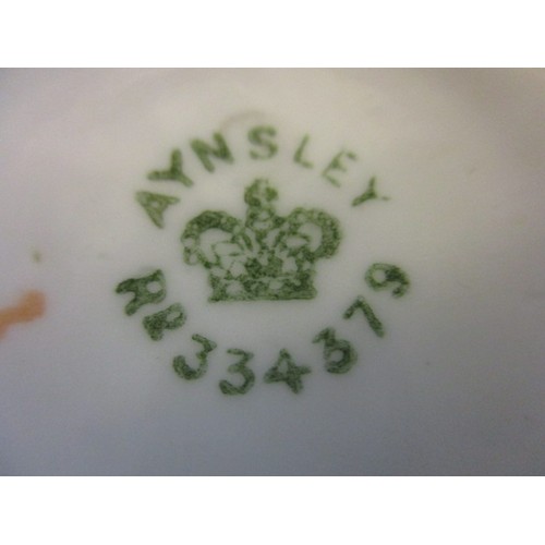 353 - A quantity of vintage Aynsley teawares, reg design number 334379, most in unused condition but some ... 