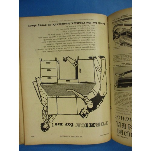 357 - ‘The Practical Householder’ bound editions from 1956 to 1957. With general age related marks and wea... 