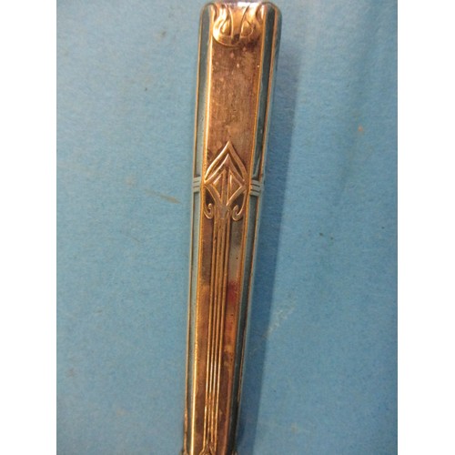 170 - An art nouveau cake knife by WMF, in useable condition with come tarnish, approx. length 29cm