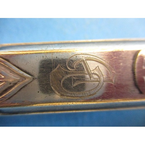 170 - An art nouveau cake knife by WMF, in useable condition with come tarnish, approx. length 29cm