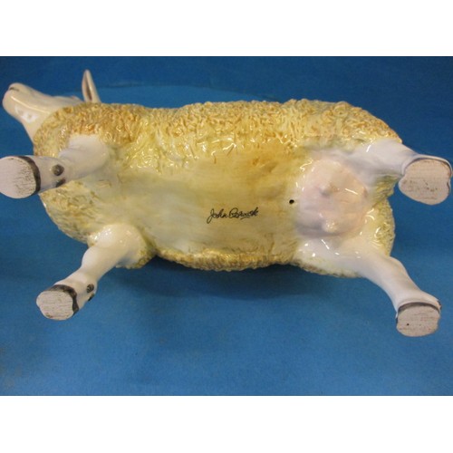 200 - Two John Beswick sheep models, both with no observed chips or damage